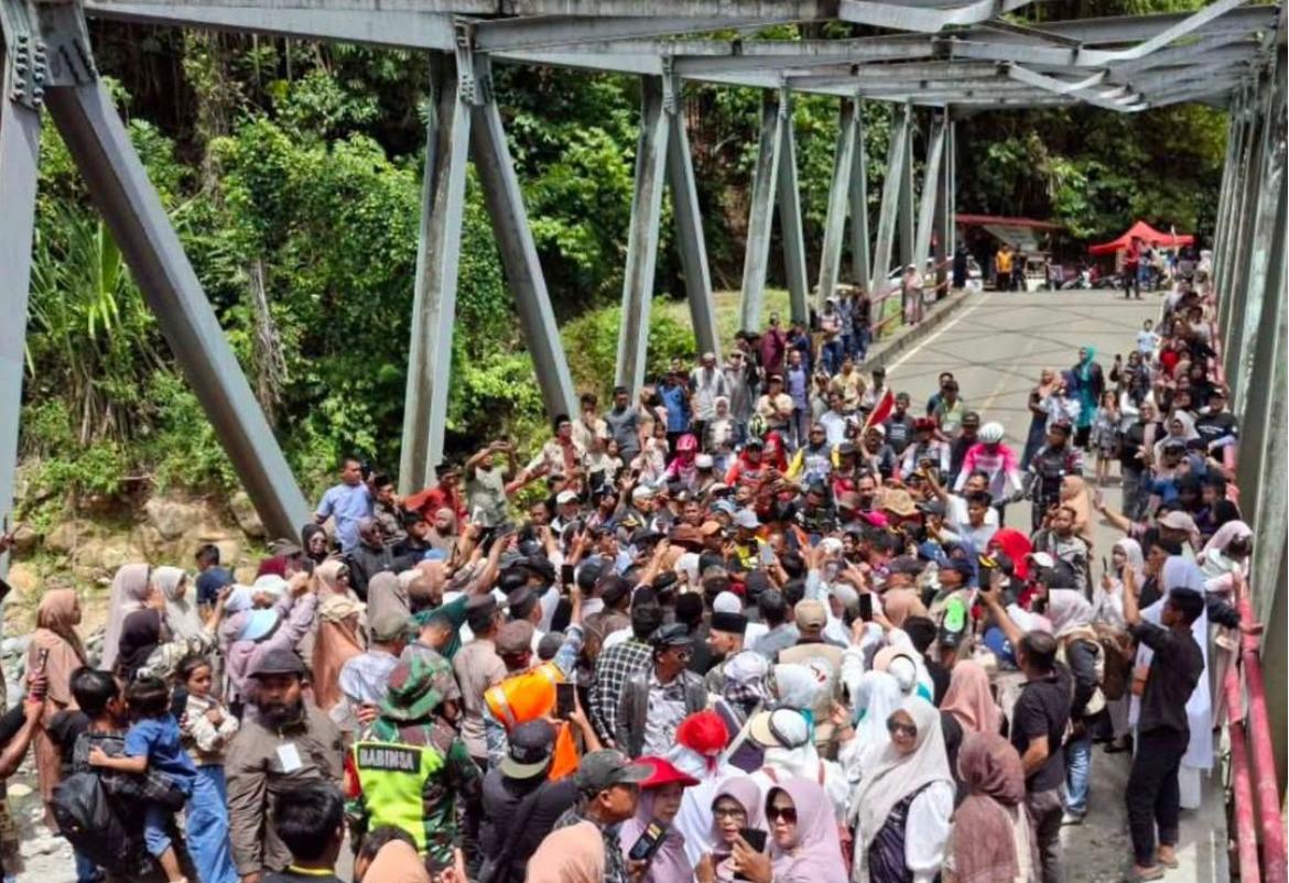 Jembatan baru aceh catrawarta Pemerintah akhirnya buka suara dan menaruh perhatian terhadap jembatan enang enang di kabupaten bener meriah aceh